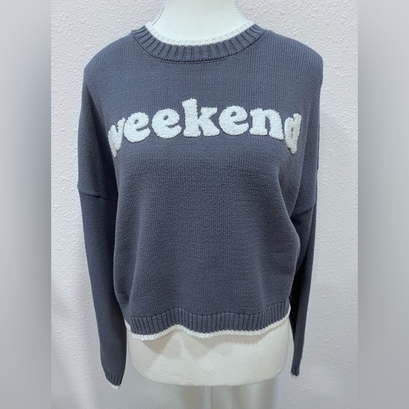 Sincerly Jules Sweaters - Sincerely Jules Gray Weekend Sweater